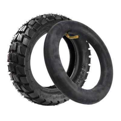 China 10 Inch Electric Scooters TUOVT Widened Semi Offroad Pneumatic Tire For VSETT 10+ Mantis 10X ZERO Inflatable Electric Scooter Wide Tire 255*80 for sale