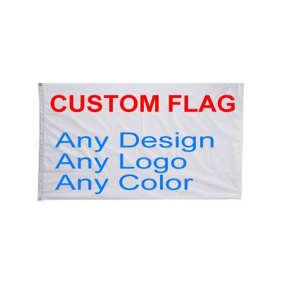 China Eye Catching Flag Manufacturer 48h Fast Delivery Print Your Own Logo Design Words Advertising Flag 3x5 ft Customized Flags Banners for sale