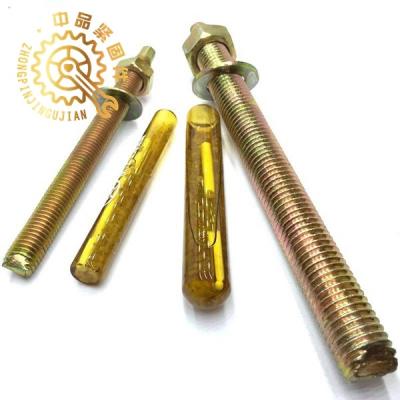 China Building Construction Galvanized Chemical Anchor Bolt for sale