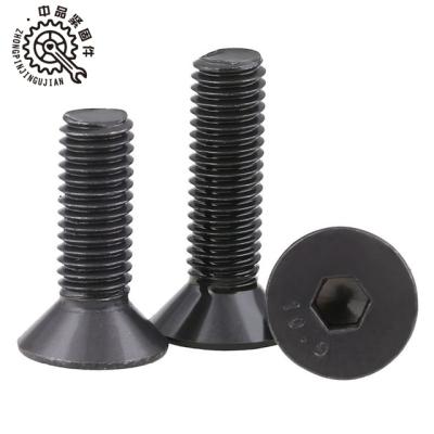 China Handan Hex Countersunk Grade 8.8 Head Flat Head Countersunk Bolt for sale