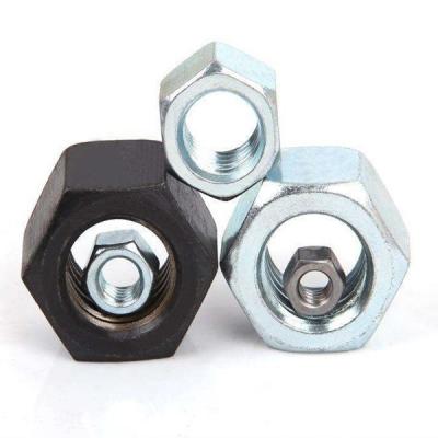 China din934 heavy industry carbon steel hex nut for sale