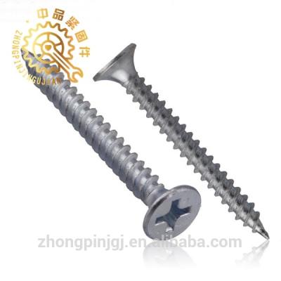 China Din7981 Cross Recessed Pan Head Tapping Machinery Screws for sale