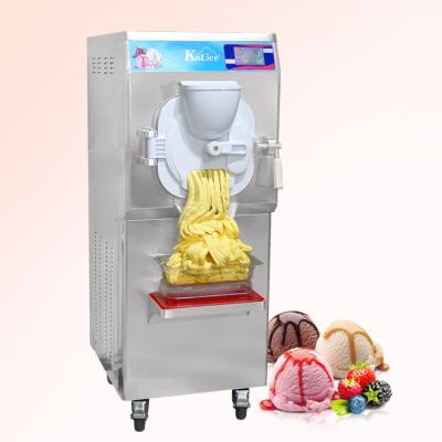 China Snack Factory Free Shipping To USA TAX CE ETL Gelato Ice Cream Machine / Gelato Machine Batch Hard Ccluded Continuous Freezer for sale