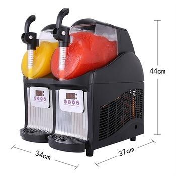 China food & Beverage factory free shipping 2 cups 2.5Lx2 cups slush juice machine small mini/puppie slurppe machine/margarita machine for home for sale