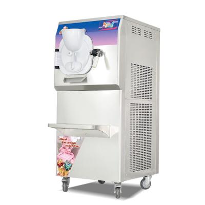 China Snack Factory Free Shipping To Venezuela Tax Included By Sea Italian Gelato Hard Ice Cream Making Machine / Batch Hard Ice Cream Freezer for sale