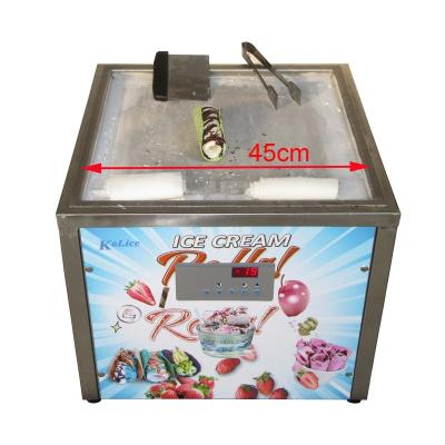 China Factory Free Shipping Snacks To Southeast Asia Mini Fried Ice Cream Machine/Desktop Frying Ice Cream Machine/Stir Ice Cream Machine Roll With CE for sale