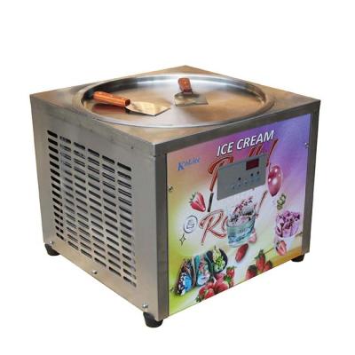 China Free Shipping From Snacks Factory To Southeast Asia Table Top Rolled Ice Cream Maker / Counter Ice Cream Roll Machine / Counter Fried Ice Cream Machine for sale