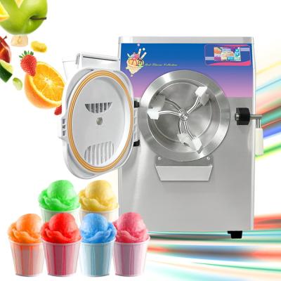 China Factory free shipping middle east desktop hard ice cream snack making machine/batch desktop ice cream freezer/desktop gelato machine for sale