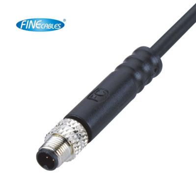 China IP67 IP69K Automotive Waterproof 3P/4P M5 Circular Electrical Connector For Signal for sale