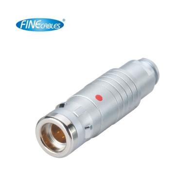 China Automotive/Industrial Automation Finecables IP68 Waterproof Quick Lock 2K/3K 306/312/318 Circular Push Pull Connector For Industrial Automation for sale