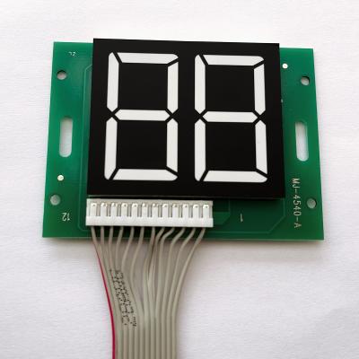 China Fridge LED Display 0.45 Inch 2 Digit 7 Segment Led Display With PCB Board LED Tube Display for sale