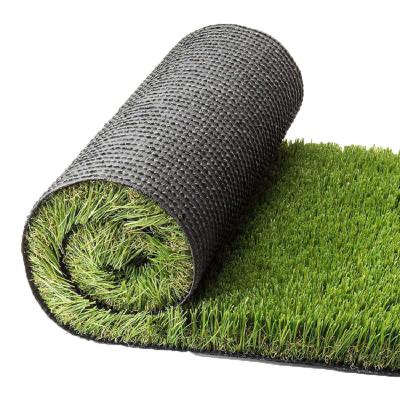 China Künstliche Gras-Wolldecken-Matte im Freien, Garten-natürlicher gefälschter Gras-Teppich-Rasen zu verkaufen