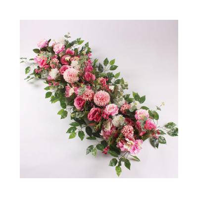 China Fake Flowers Wedding Party Supplie Stage Backdrop Decoration for sale