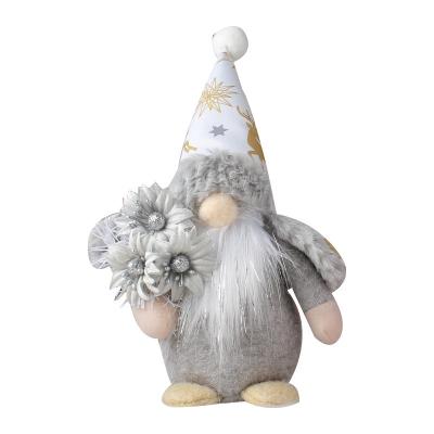 China ODM DEM 15*8*27cm Christmas Plush Toy Scandinavian Style Decor for sale