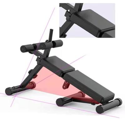 China Metal Adjustable Weight Bench-Folding Universal Bench, Suitable for Full-Body Exercise, Home Gym Integrated Drop Bench for sale