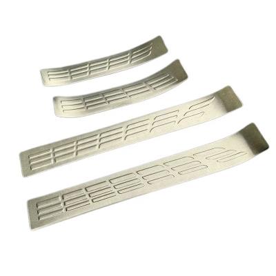 China Luxury Interior Carbon Model Morden Accessories Door Sill External Sill Scuff Plate Sticker Panel Straps For PERODUA ATIVA 2020 for sale