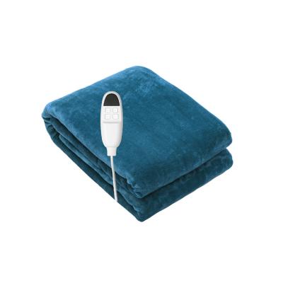 China Detachable Connector Sell 120V~ 60Hz Throw Blanket Cables Electric Blankets Heated Throws With Factory Direct Selling Price for sale