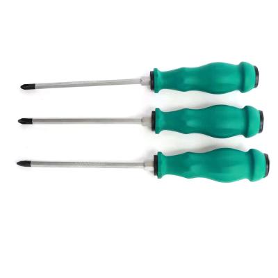 China Steel Professional Hand Tool Industry Custom Cross Magnetic Slotted Screwdriver High Quality for sale