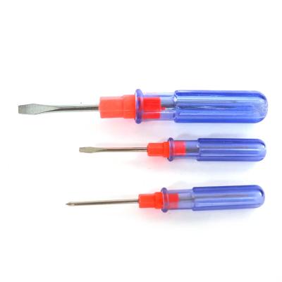 China High quality plastic double head and dual function screwdriver for sale