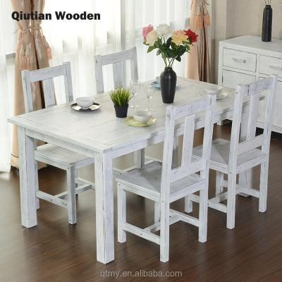 China KD Wooden Dining Room Furniture Small Table Easy Assembling Square Table Made In Nordic Porcelain Furniture for sale