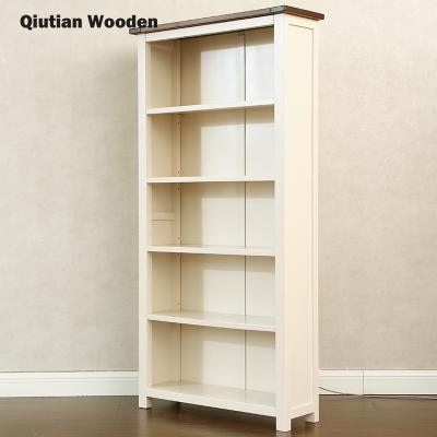 China KD Simple Design Easy Assembling Bookcase, Small Wooden Wall Shelf, New Design Shelf for sale