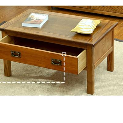 China High Quality Solid Wood Design Furniture Easy Assembling Wooden Tea Table KD Coffee Table for sale