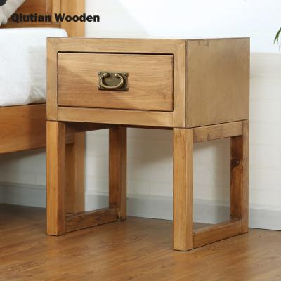 China KD Easy Assembling Cheap Price Bedside Cabinet With Drawers Tables Japanese Style Nightstand for sale