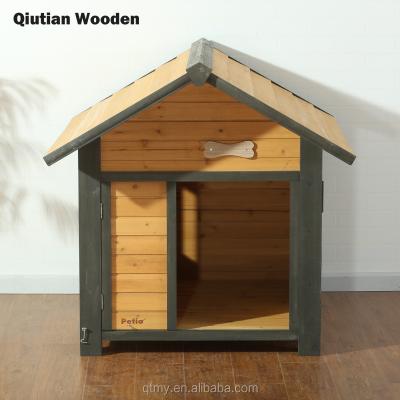 China Sustainable Pet House Solid Wood Furniture for sale