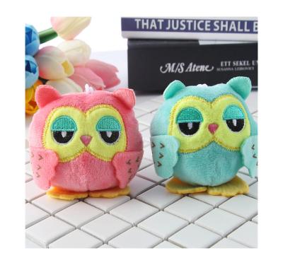 China Keychains Cute Owl Toy Owl Plush Stuffed Key Chain Toys Small Dangling Dolls for sale