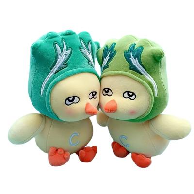 China Wholesale Cute Toy Animal Creative Chicken Stuffed Doll Chicken Cabbage Doll Doll for sale