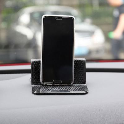 China Heat Resistant Auto Dash Storage Car Dash Handle Pad Mat Car Sticky Non-Slip Sticky Pad for sale