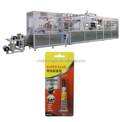 China CD-5268 Automatic Food Blister Forming Machine For Glue Stick for sale