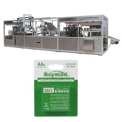 China CD-600R Automatic Food Paper To Paper Blister Packing Machine for sale