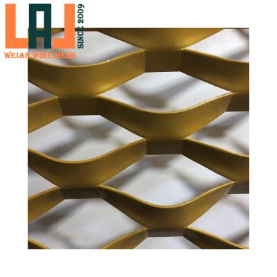 China Plain Weave Aluminum Expanded Metal Mesh Aluminum Expanded Mesh for sale