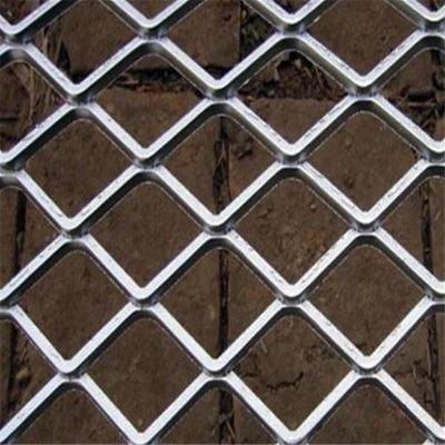 China Easy Installation Diamond Flexible Aluminum Stainless Steel Galvanized Decorative Expanded Wire Metal Mesh zu verkaufen