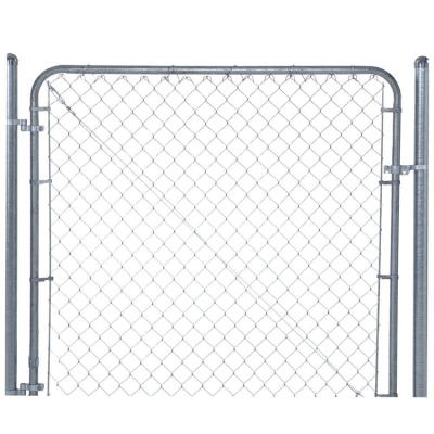 China Manufacturer Easily Assembled Garden Fence Pvc Coated Dipped Chain Link Fence Hot For Sale for sale