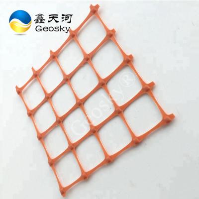 China Road Reinforcement Free Sample PVC Coated Polyester Geogrid Uniaxial Fence for sale