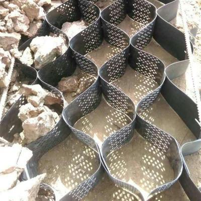 China Road Erosion Control Geocell Producing Gravel Grid Geocell Grass Paver for sale