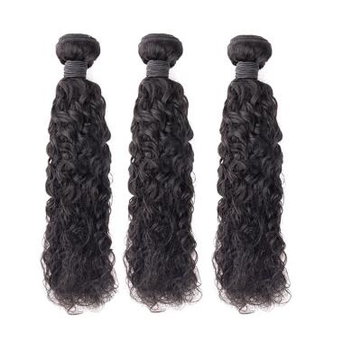 China Eco-friendly High Quality Brazilian Hair Weaves Water Hair Weave Bundles 100% Unprocessed No Hair Weft Extension for sale