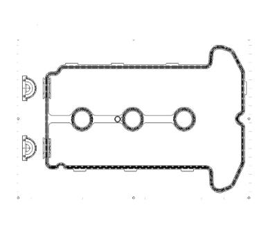 China mini truck engine rubber valve cover gasket 11189-79F00 for suzuki K6A CARRY for sale