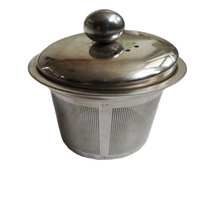 China Hotels Stainless Steel Tea Infuser Tea Strainer Wire Mesh Filter Strainer for sale