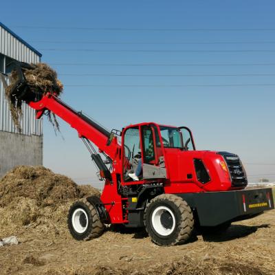 China Other Front Loader Mini Telescopic Boom Loader For Sale 6.7Ton for sale