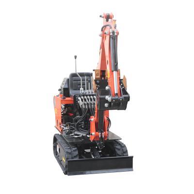 China Building Material Shops 0.8ton Mini Excavator Mini Crawler Hydraulic Small Digger Machine Home Use for sale