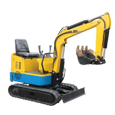 China Building Material Shops New Design Grapple 1.0 Ton Mini Electric Digger Excavator Machine for sale