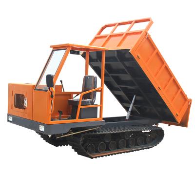 China 4 Ton Self-Loading Mini Crawler Dumper Truck Carrier for Loading 2700*1800*550 for sale