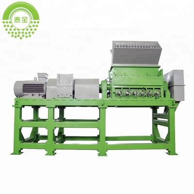 China Building Material Stores Rasper Tire Recycling System About Double Shaft Shredder For Sale for sale