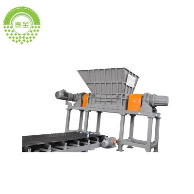 China high quality mobile shredder tire shredder machinery tire shredder the price of one used tire shredder 3-5t/h for sale