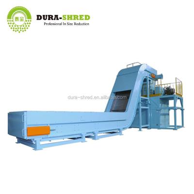 China Garment Shops Double Shaft Shredder Machine Tire Shredders Dura-shred Tire Cutter Double Shaft Shredder Machine for sale