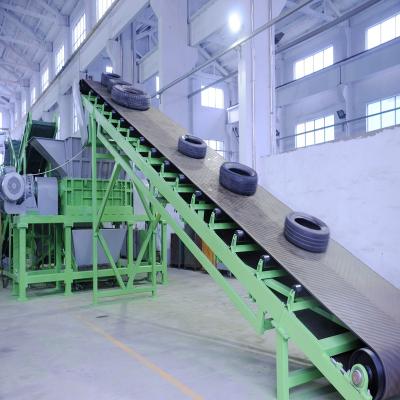 China Garment shops American standard double shaft Dura-shred waste tyer shredder recycling machine for sale tire shredders for sale