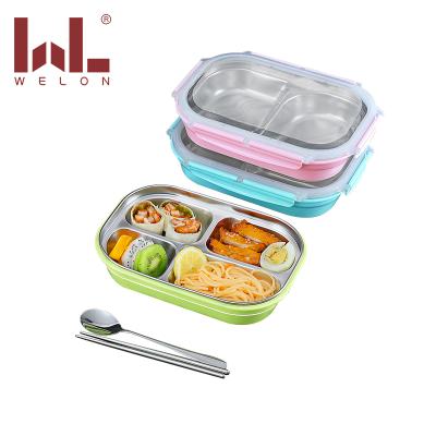 China Easily Cleaned Leakproof Stainless Steel Oval Lunch Tray Tray Has A Variety Of Features for sale